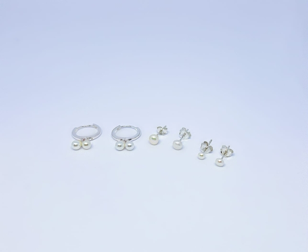 Conjunto Brinco Perola Shell -- (Sob encomenda, chamar no Whatsapp)
